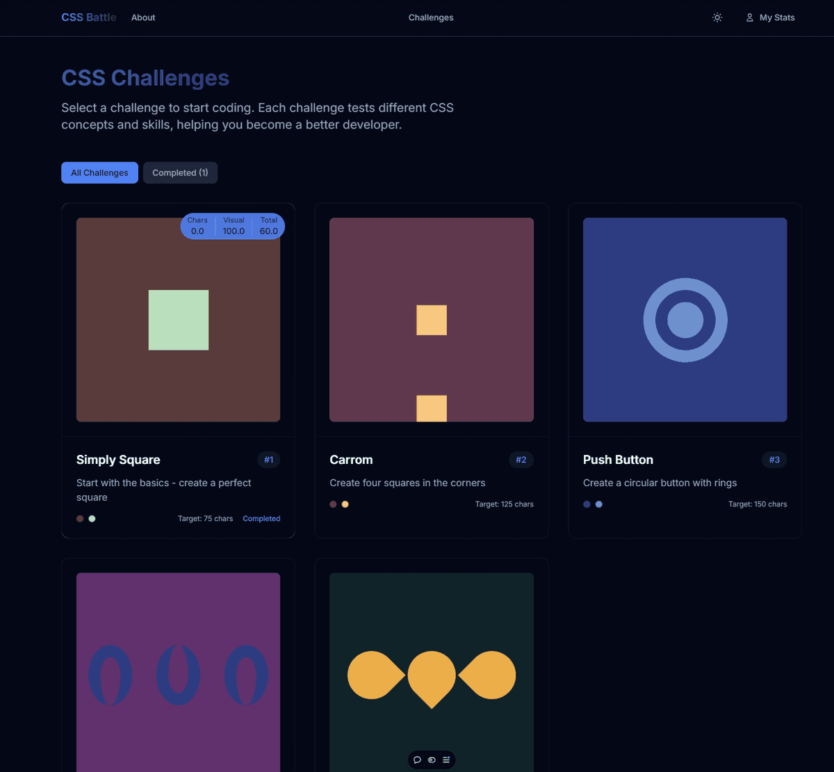 CSS Battle Challenges