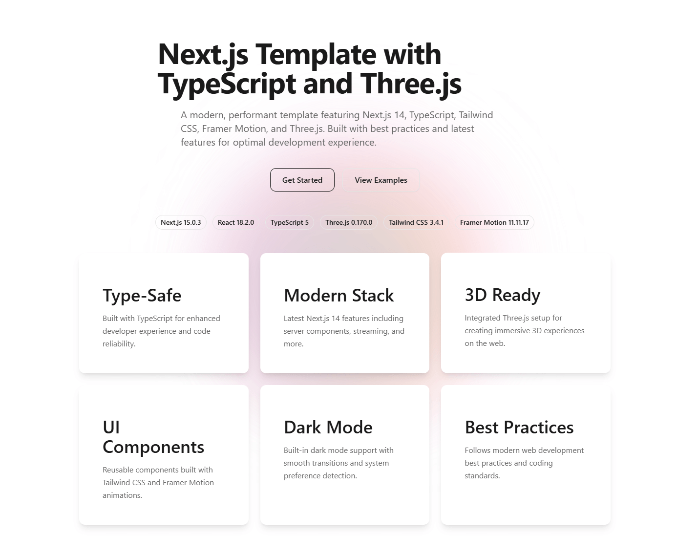 Next.js Template